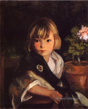 Portrait de Boby Ashcan école Robert Henri Peinture à l'huile